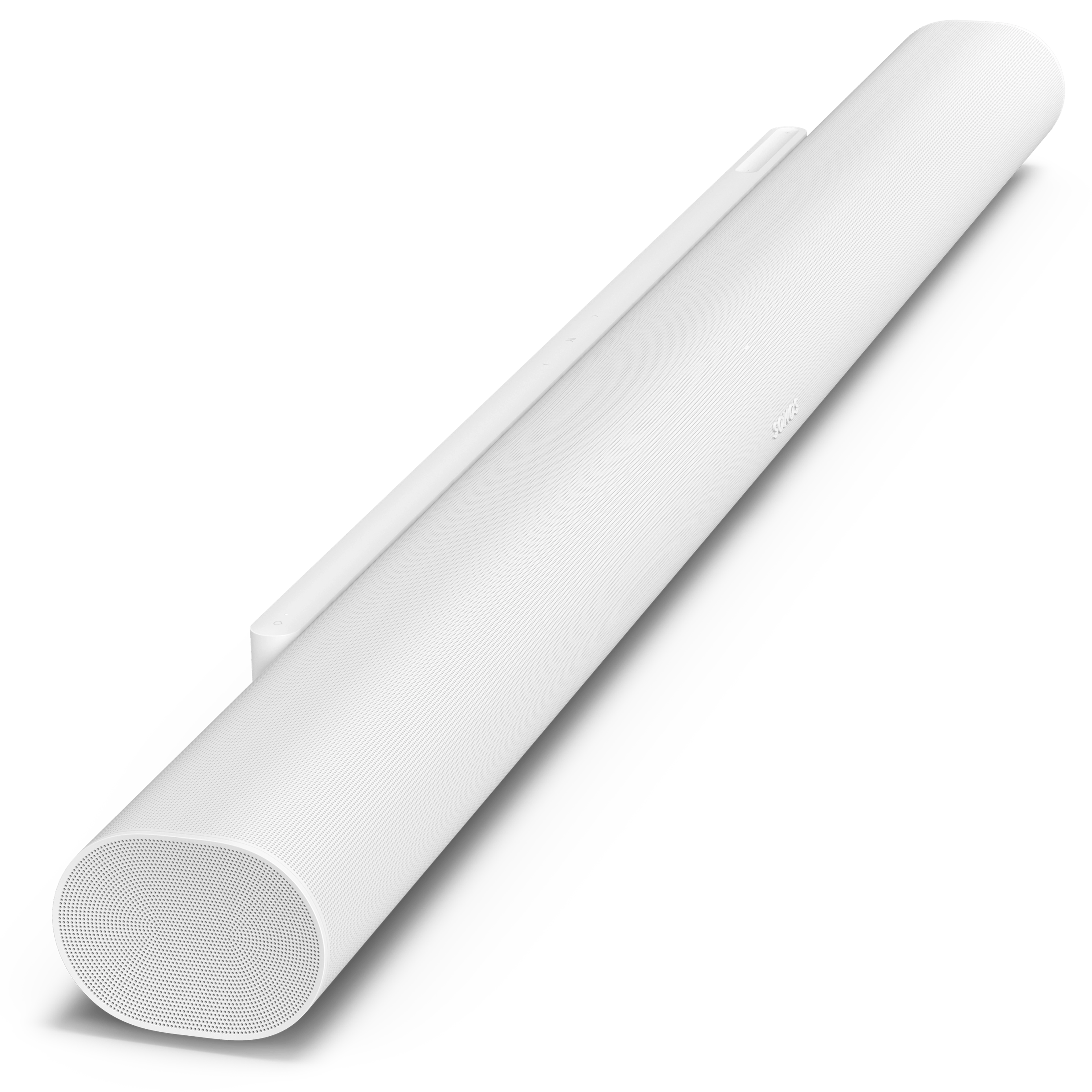 Top of a white Arc Ultra at an angle, from the left side