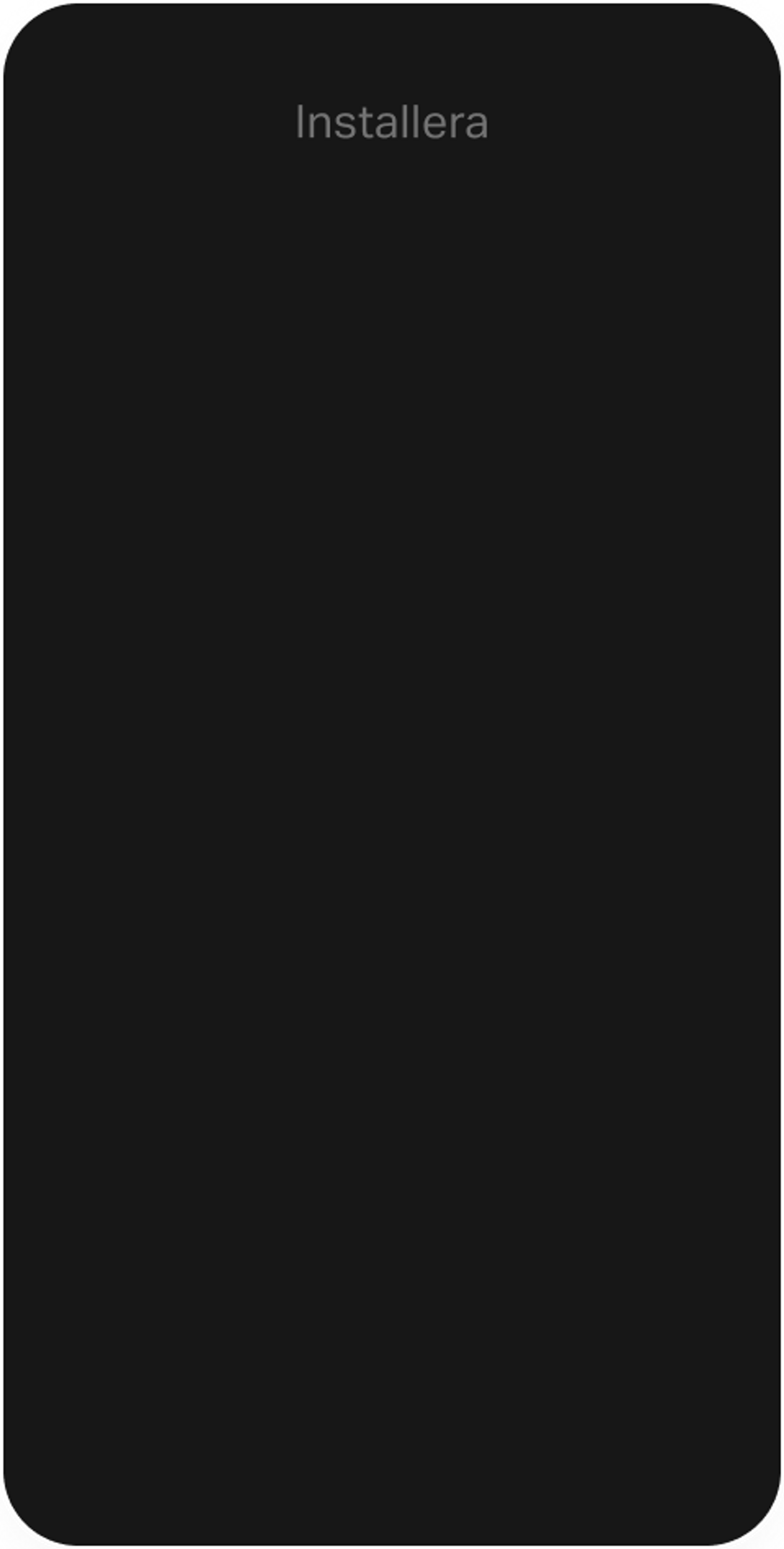 Blank iPhone