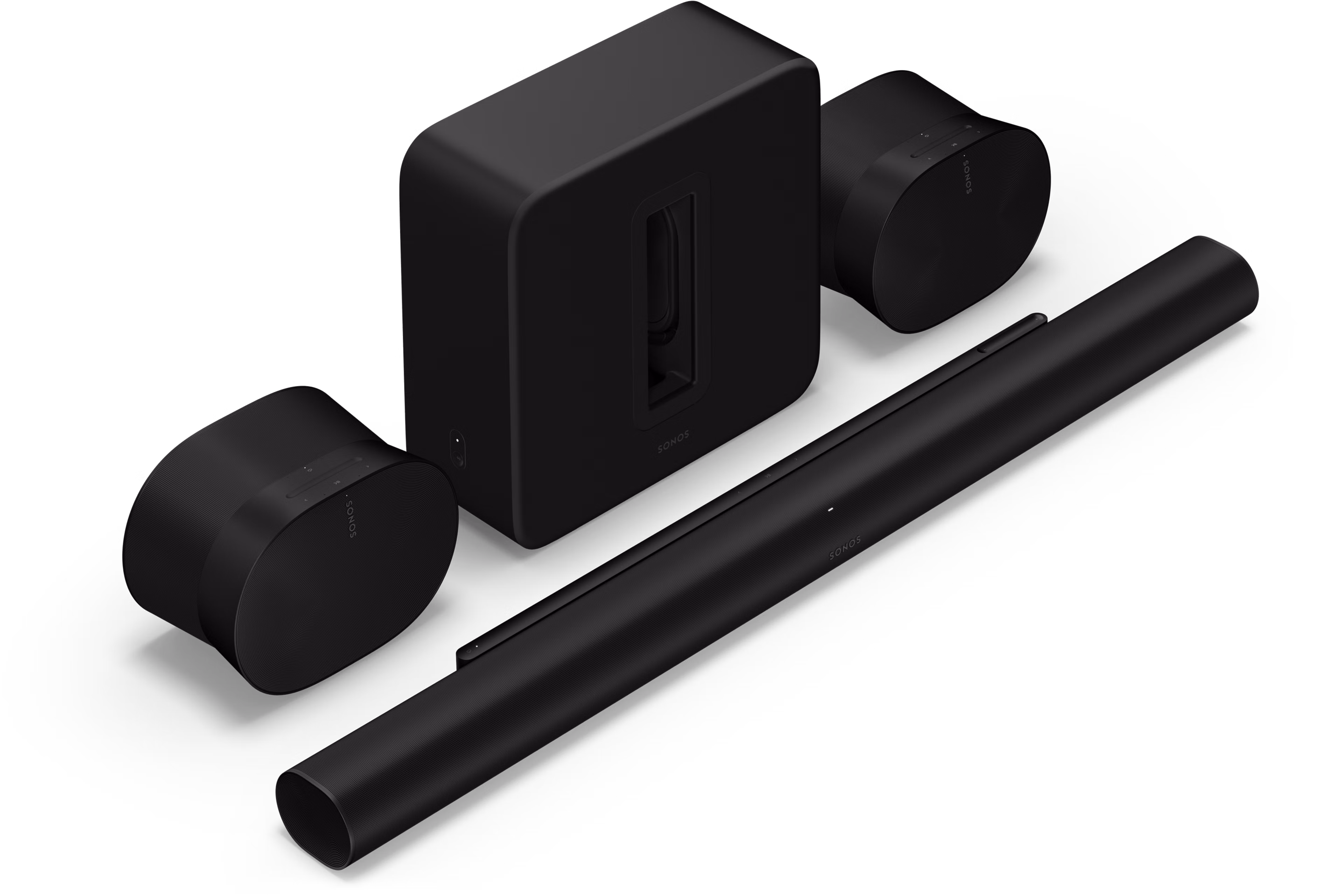 【新品・未開封】SONOS Sub 4 ブラック スピーカー Sonos Sub 4 - 次世代のワイヤレスサブウーファー - Sonos
