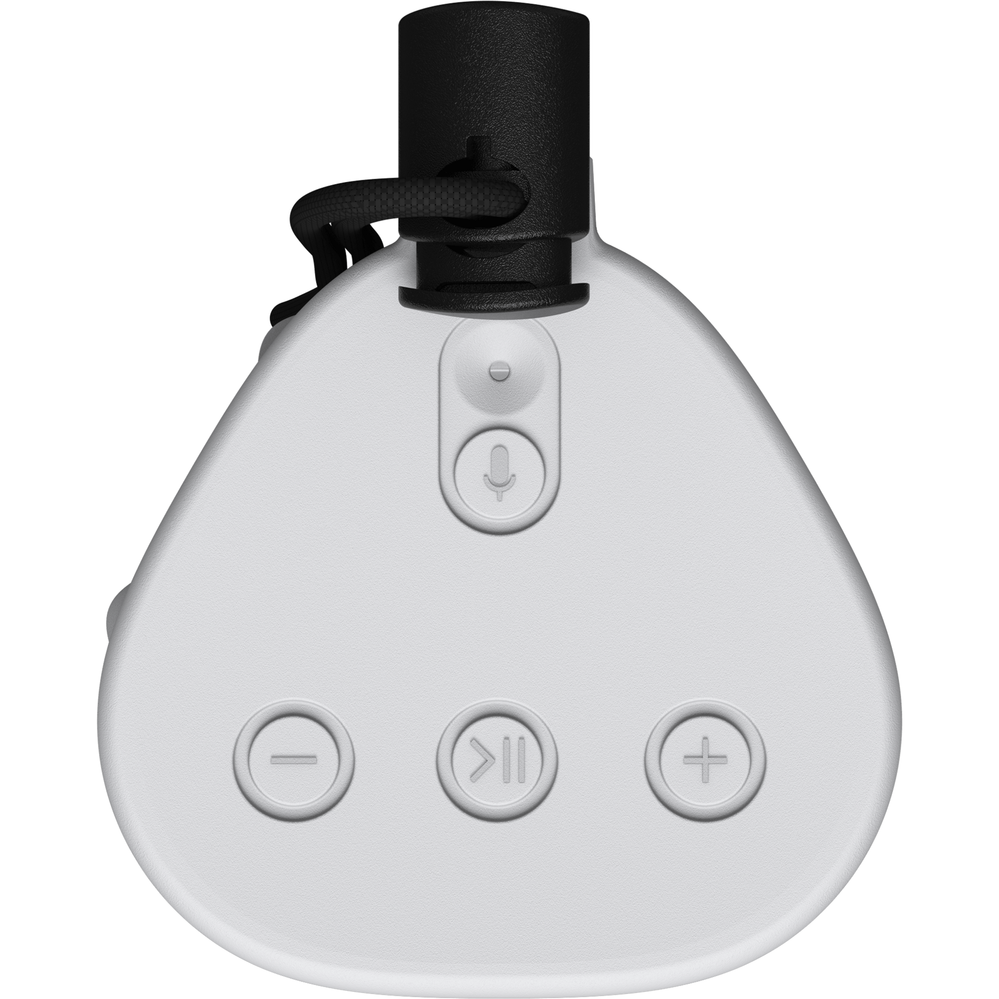 Image of the top of a white Otterbox Sonos Roam case