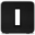 Front of a black Sonos Sub 4, straight-on angle