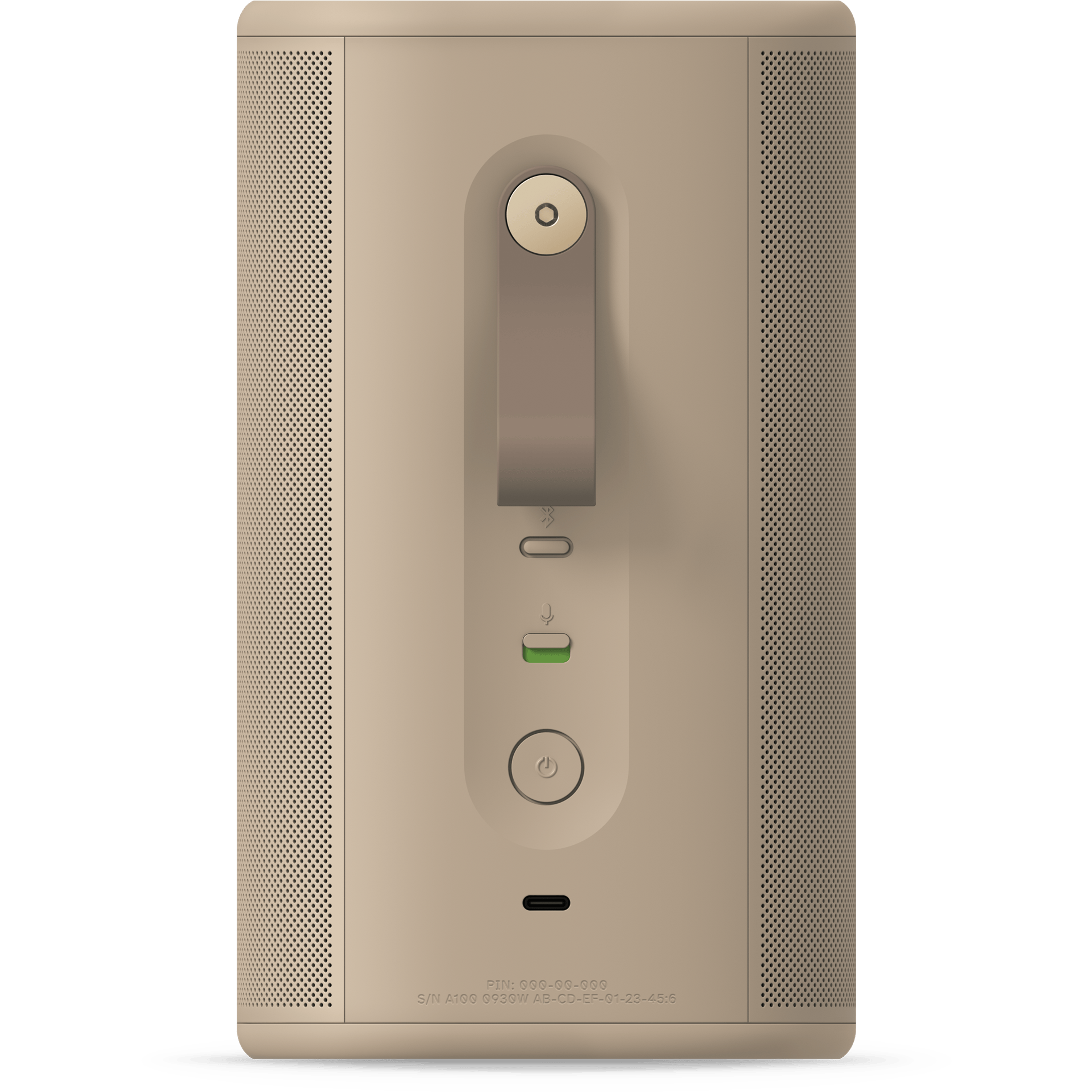 Vue arrière d’un Sonos Play couleur Sable