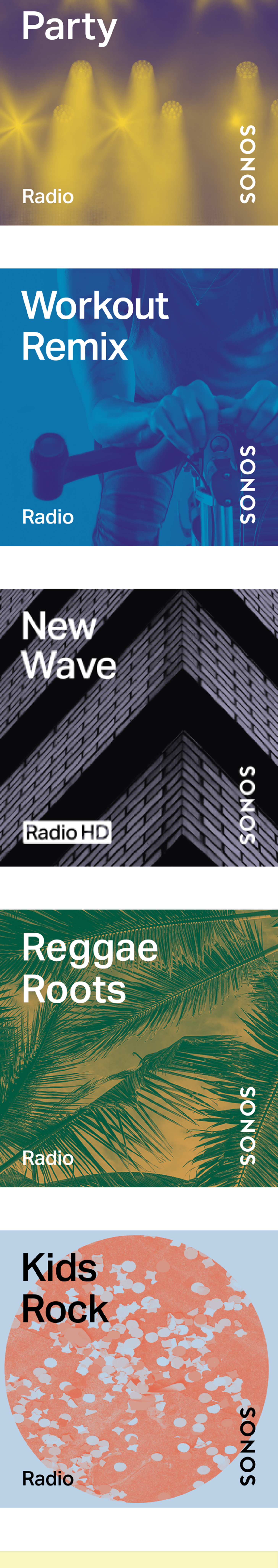 Stationer på Sonos Radio