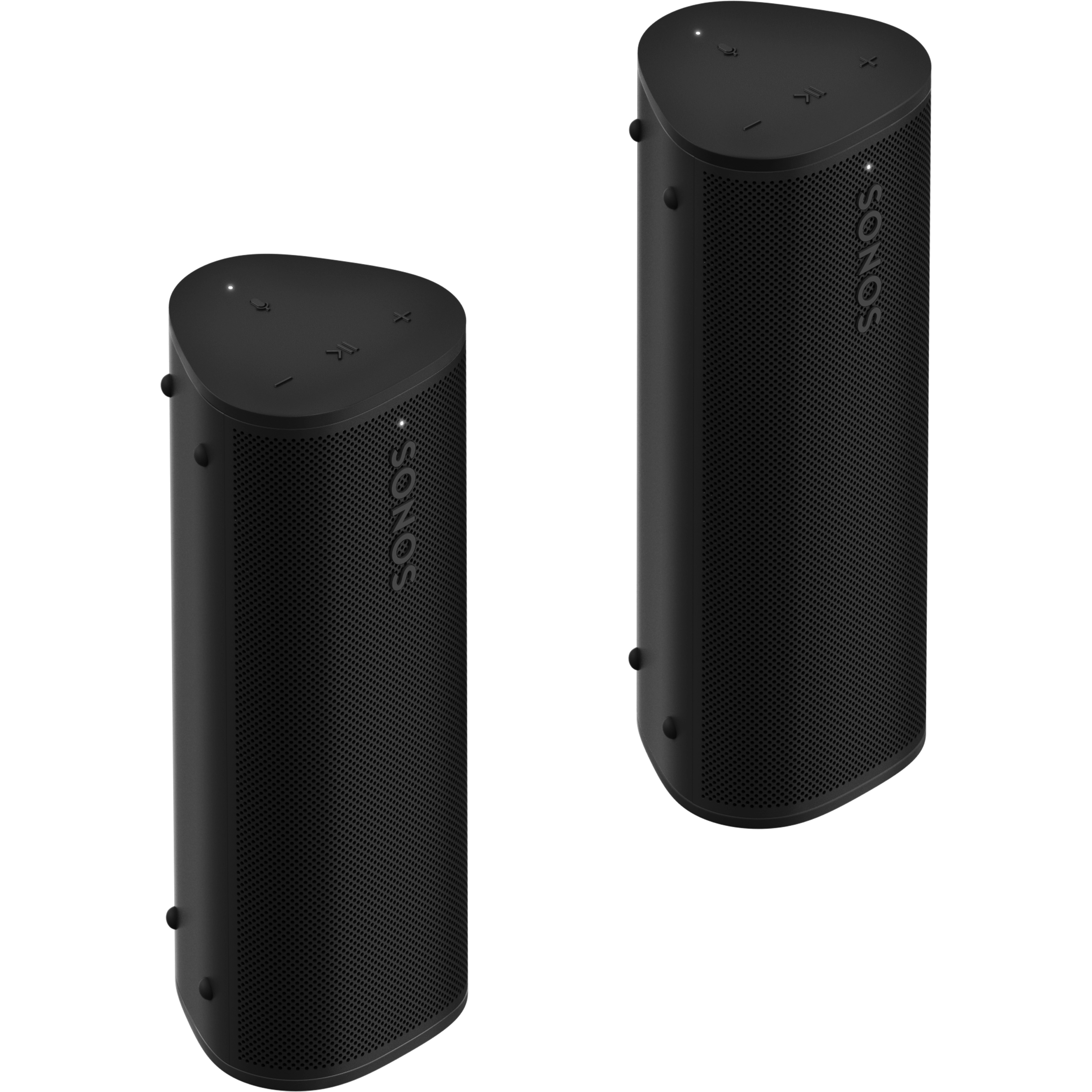 Two Black Sonos Roam 2 Set