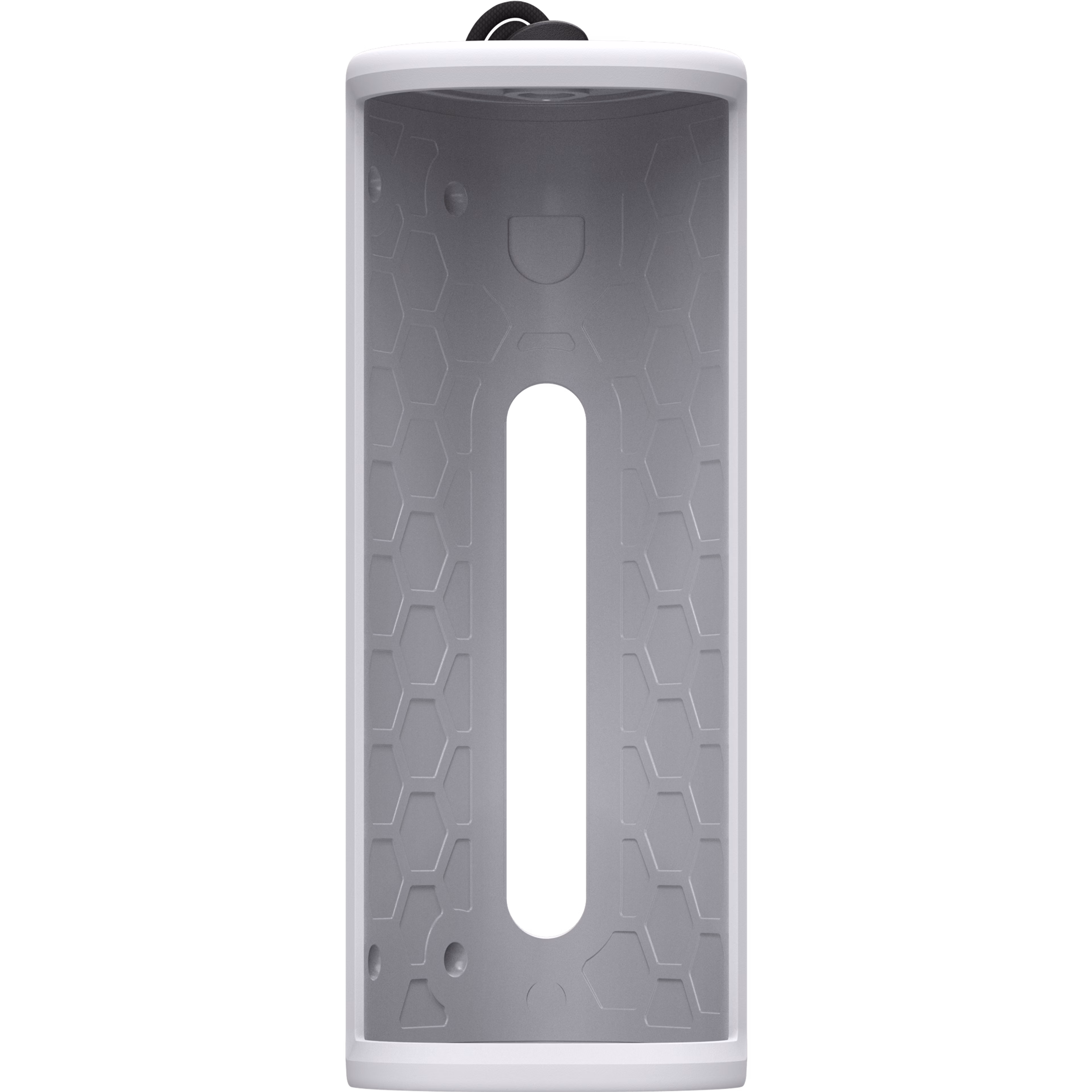 Image of the front of an empty white Otterbox Sonos Roam case