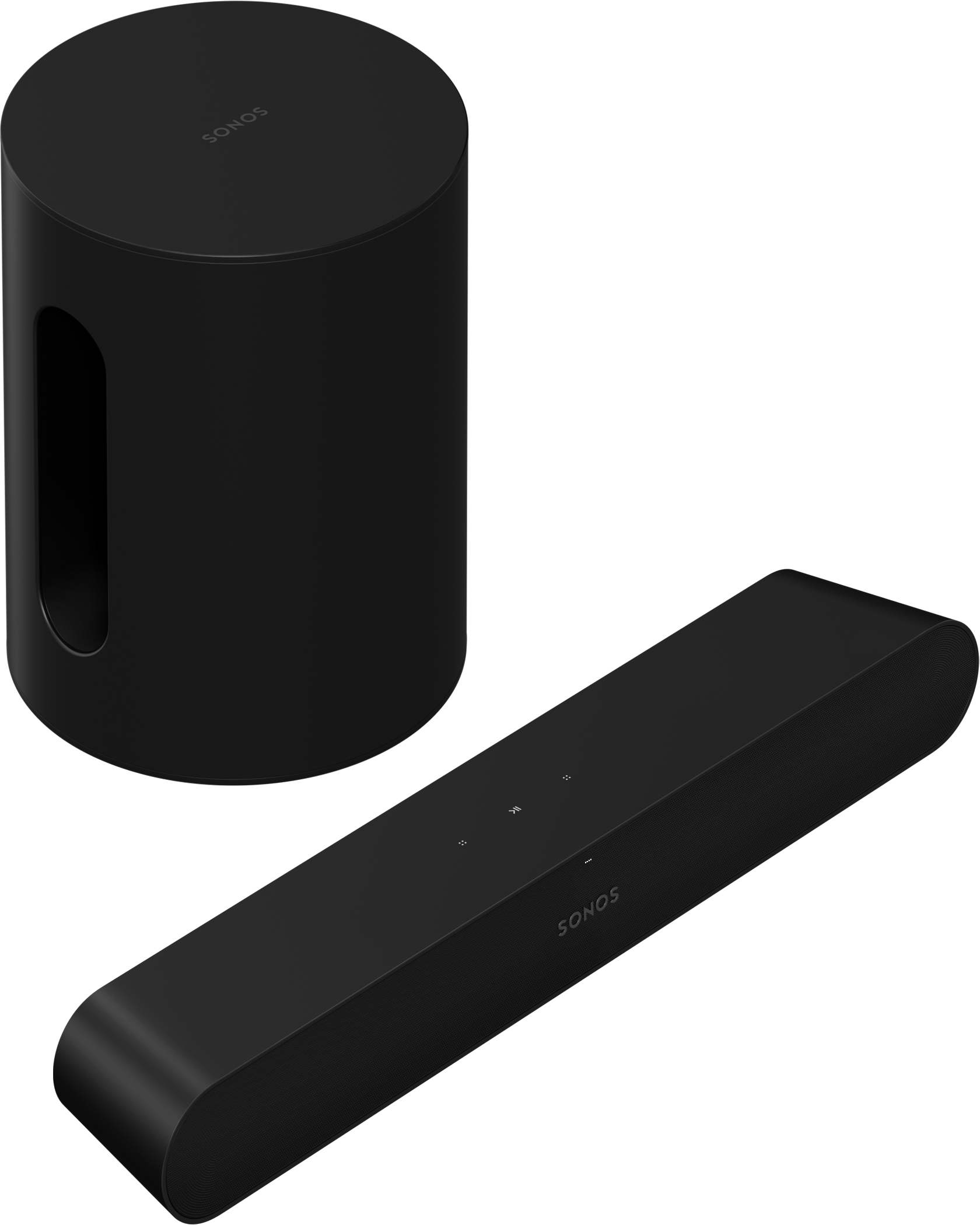 Sonos Beam (Gen 2) Soundbar and Sub Mini Wireless Subwoofer
