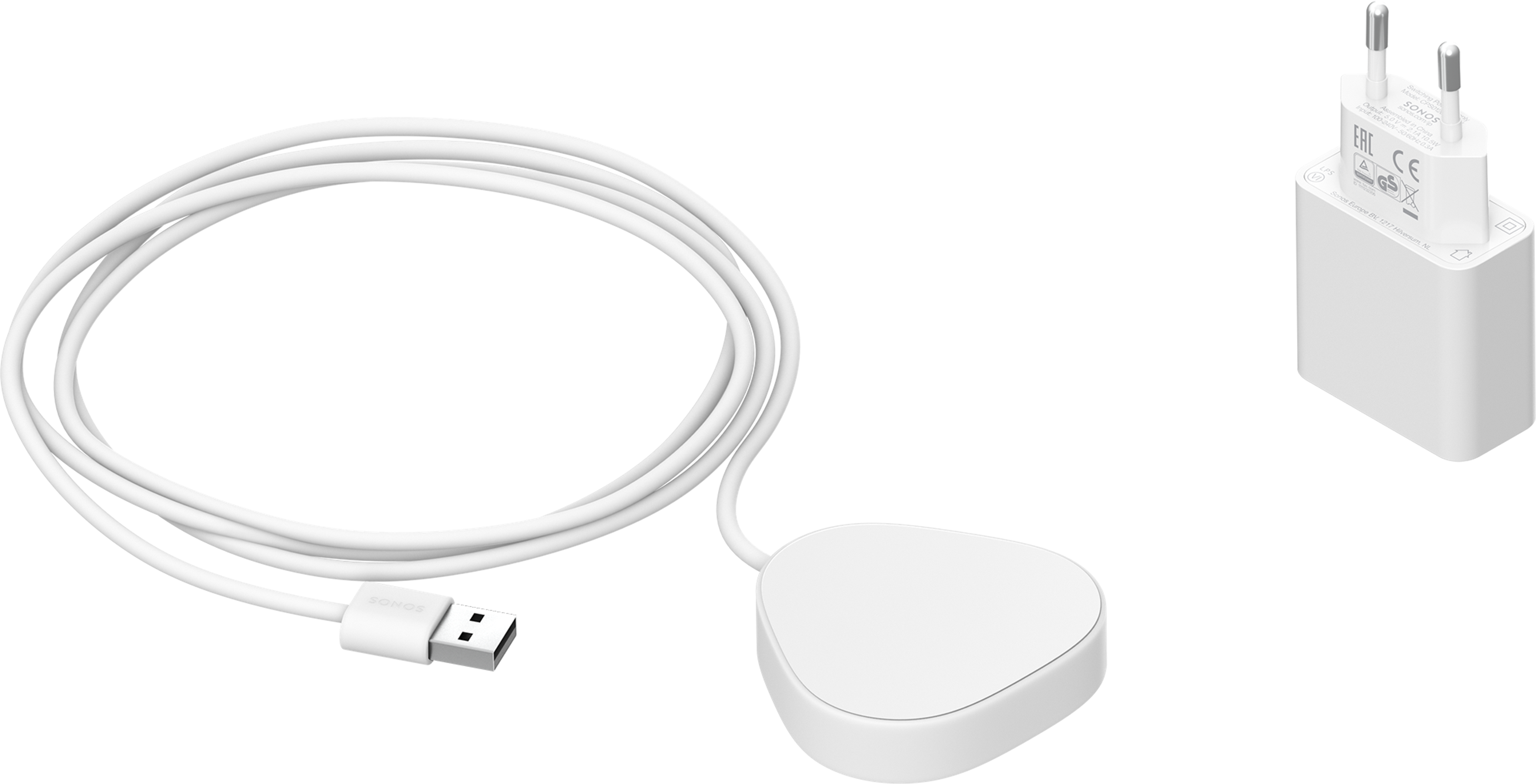 Roam wireless charger white