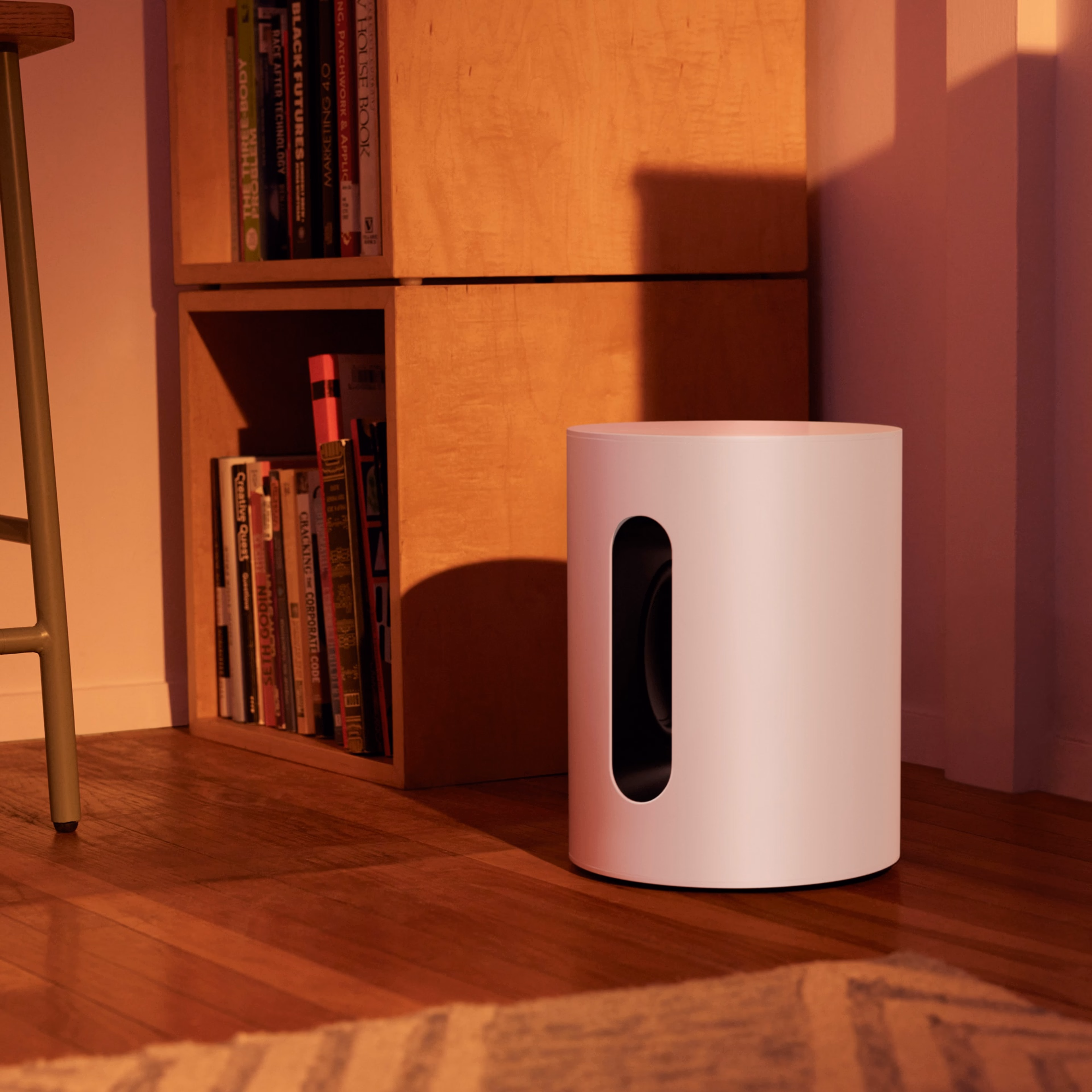 Het elegante design van Sub Mini past perfect bij je meubels en verdere inrichting