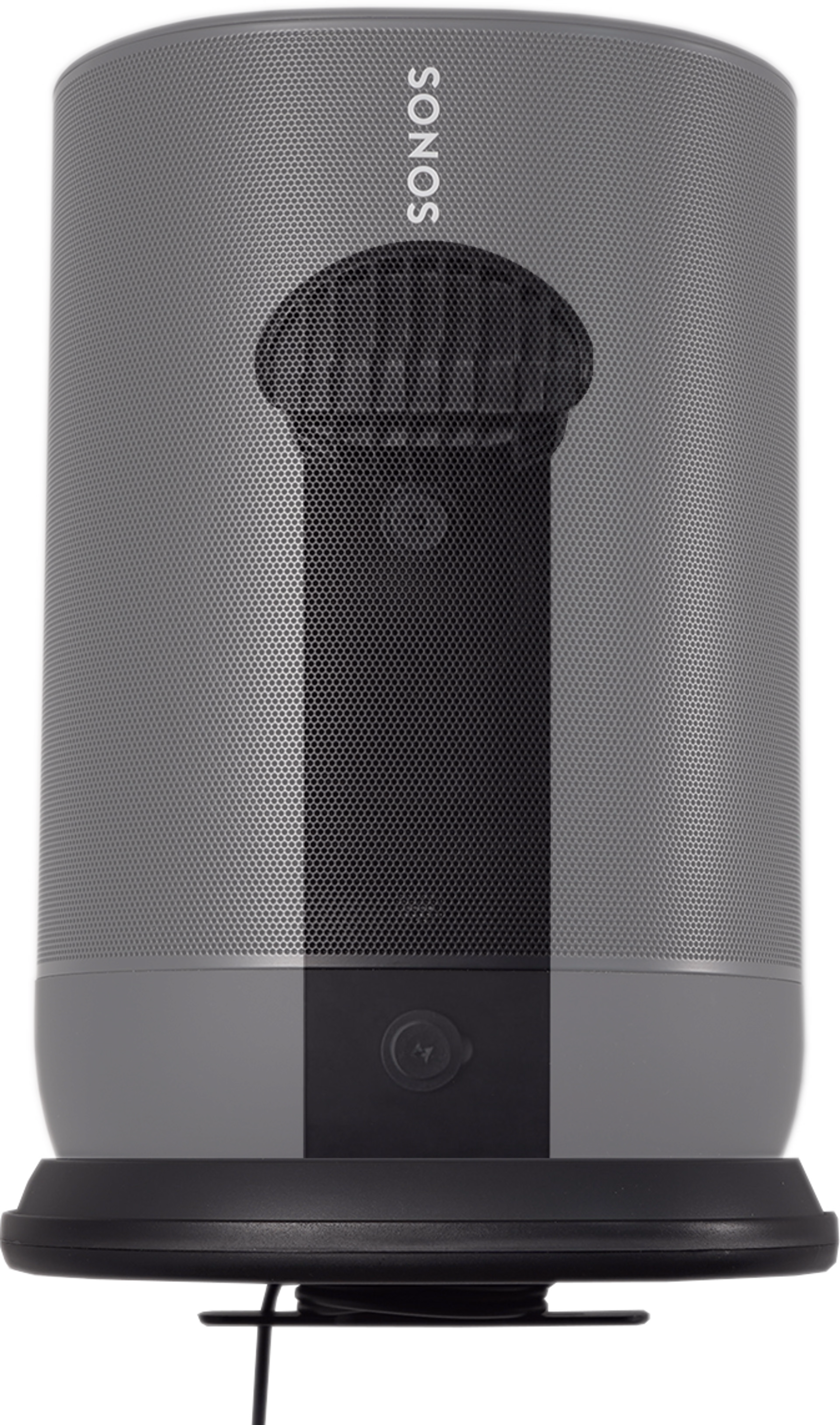 Sanus Mount Move mounted front black