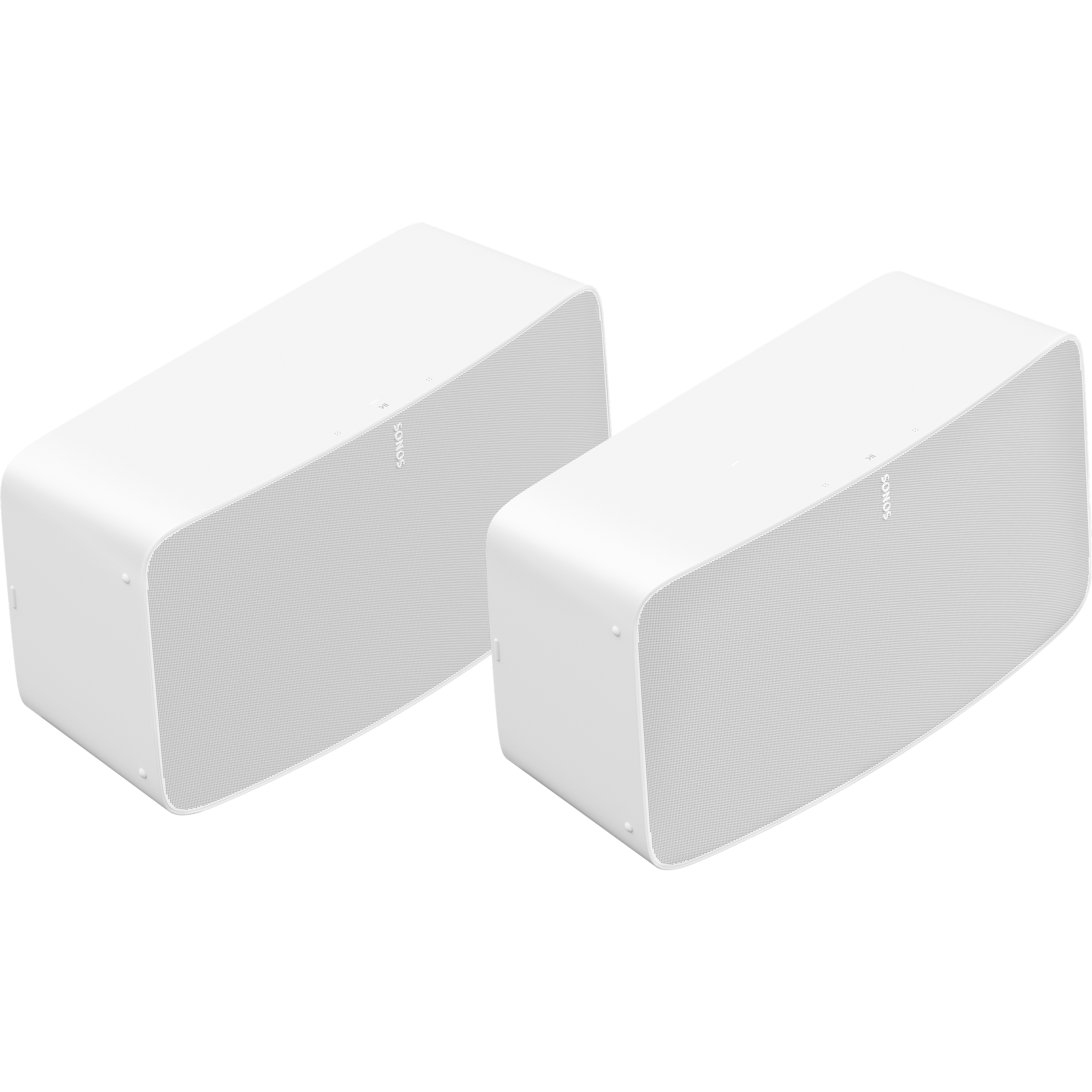 Two Room Set with Five white