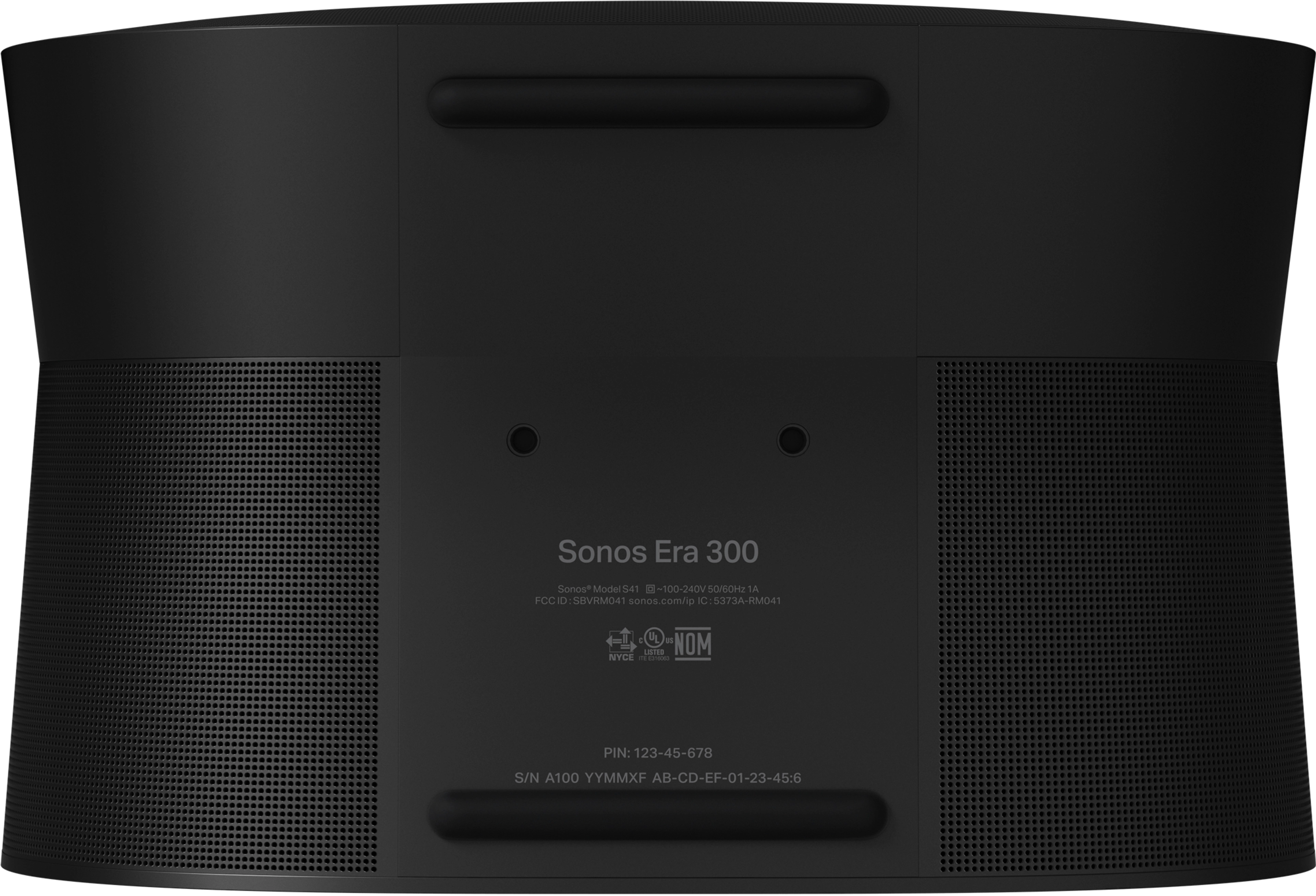 ソノス SONOS ERA 300 ブラック Sonos Era 300:Dolby Atmos(ドルビーアトモス)対応ステレオ