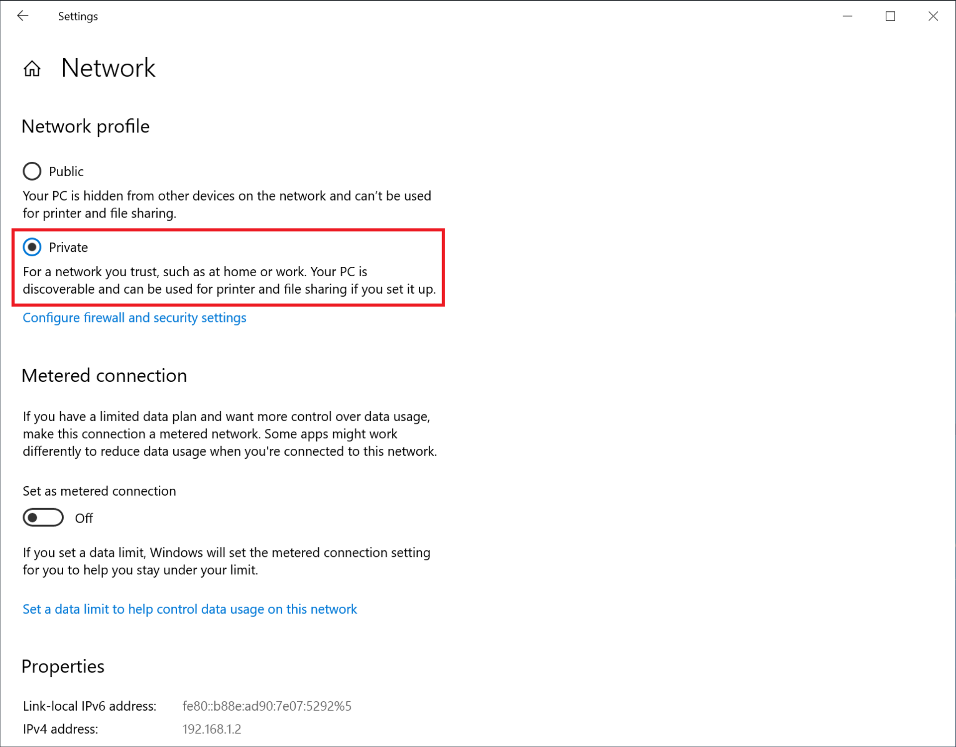 Configure Windows 10 Network And Security Settings Sonos