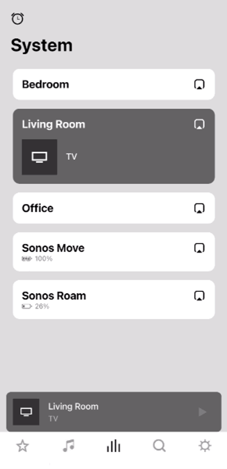 Tv sound through deals sonos
