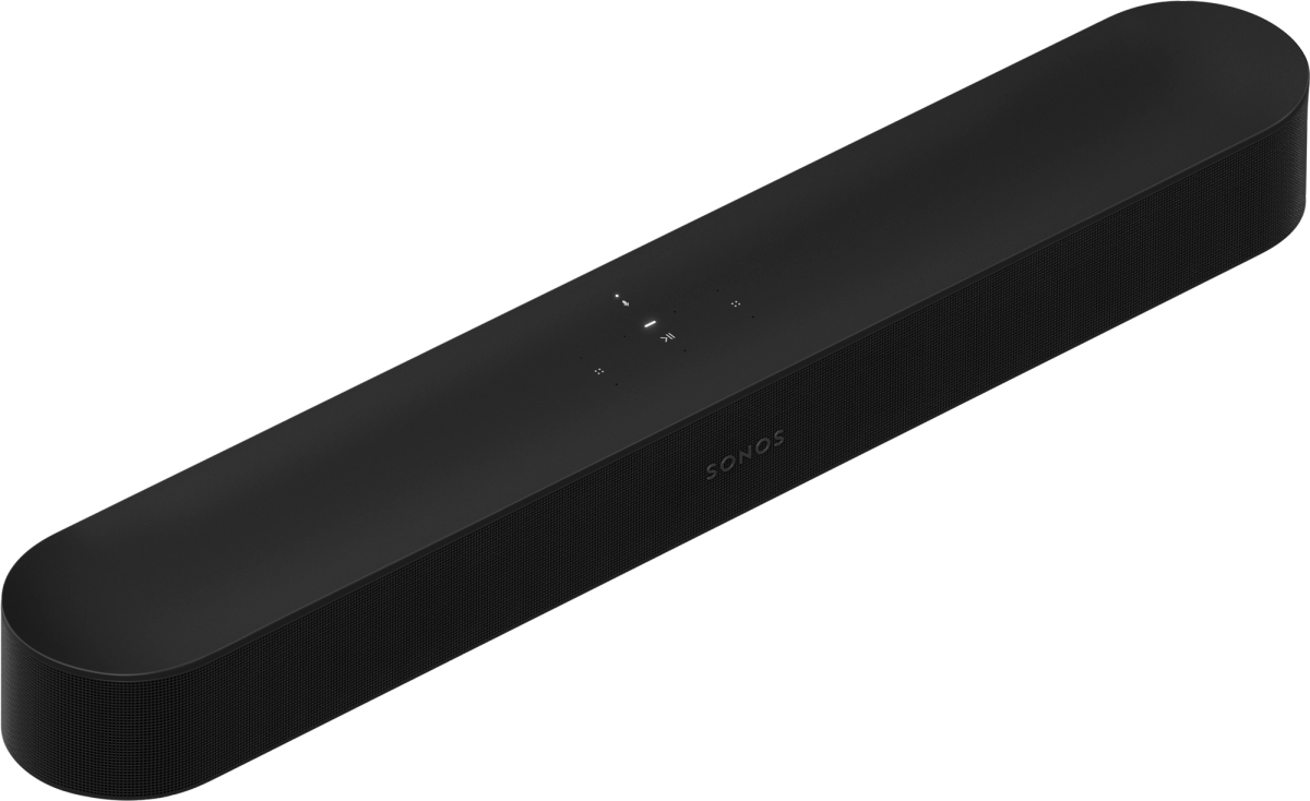 Sonos Beam (2.ª generación) – Barra de sonido inteligente con Dolby Atmos, WiFi y AirPlay 2