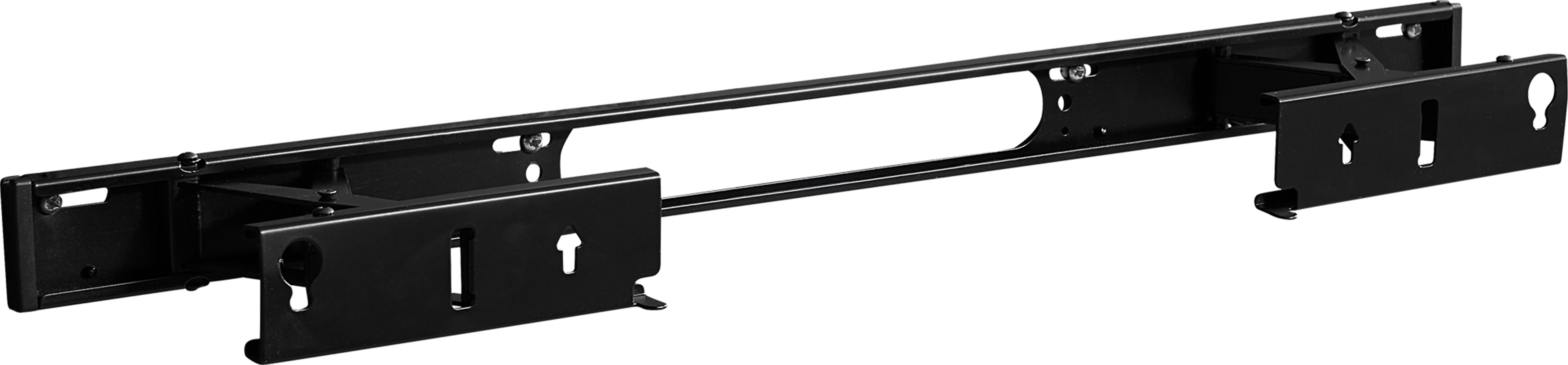 Sanus tv-beugel voor Arc gemonteerd zwart