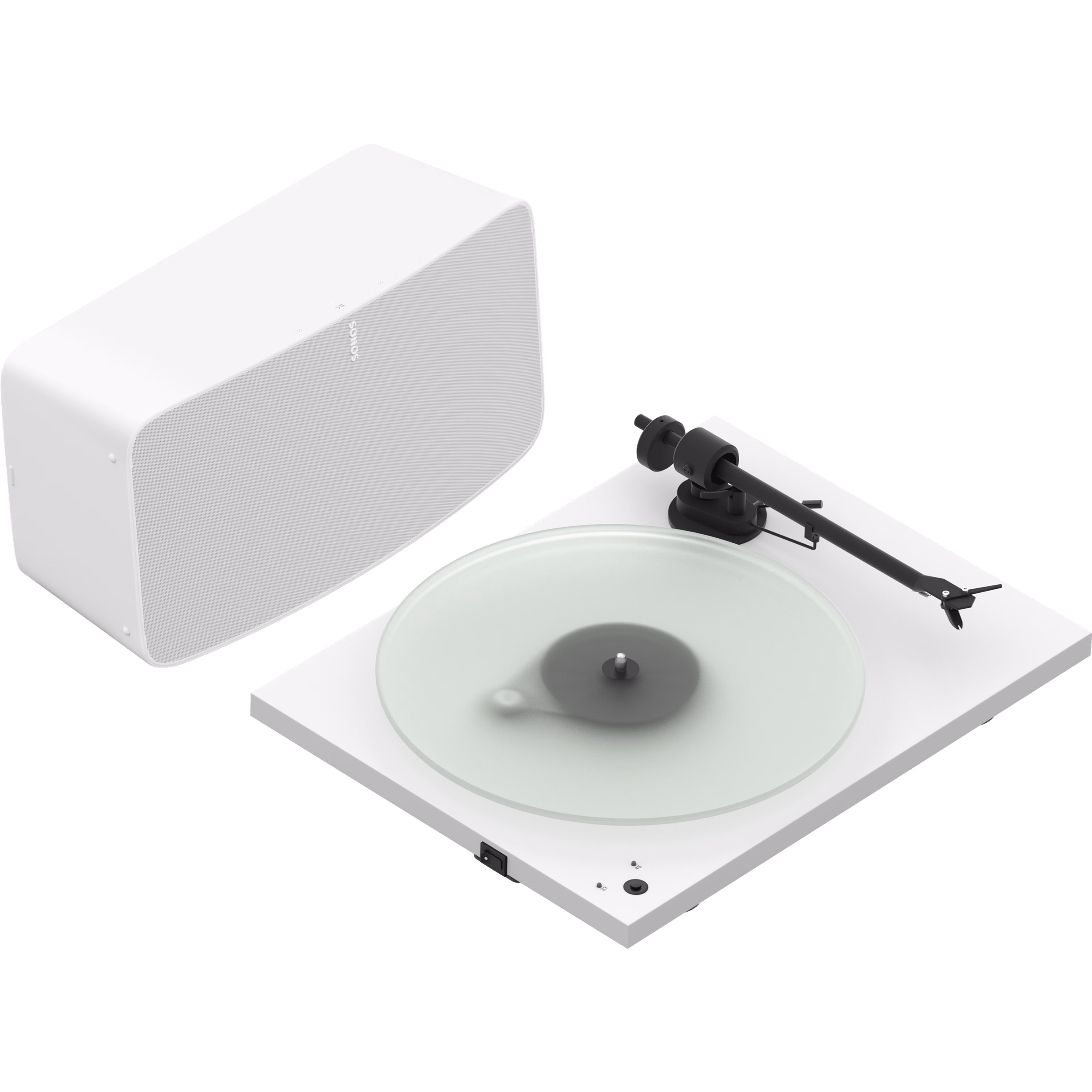 Pro-ject T1 platenspeler met Sonos Five wit