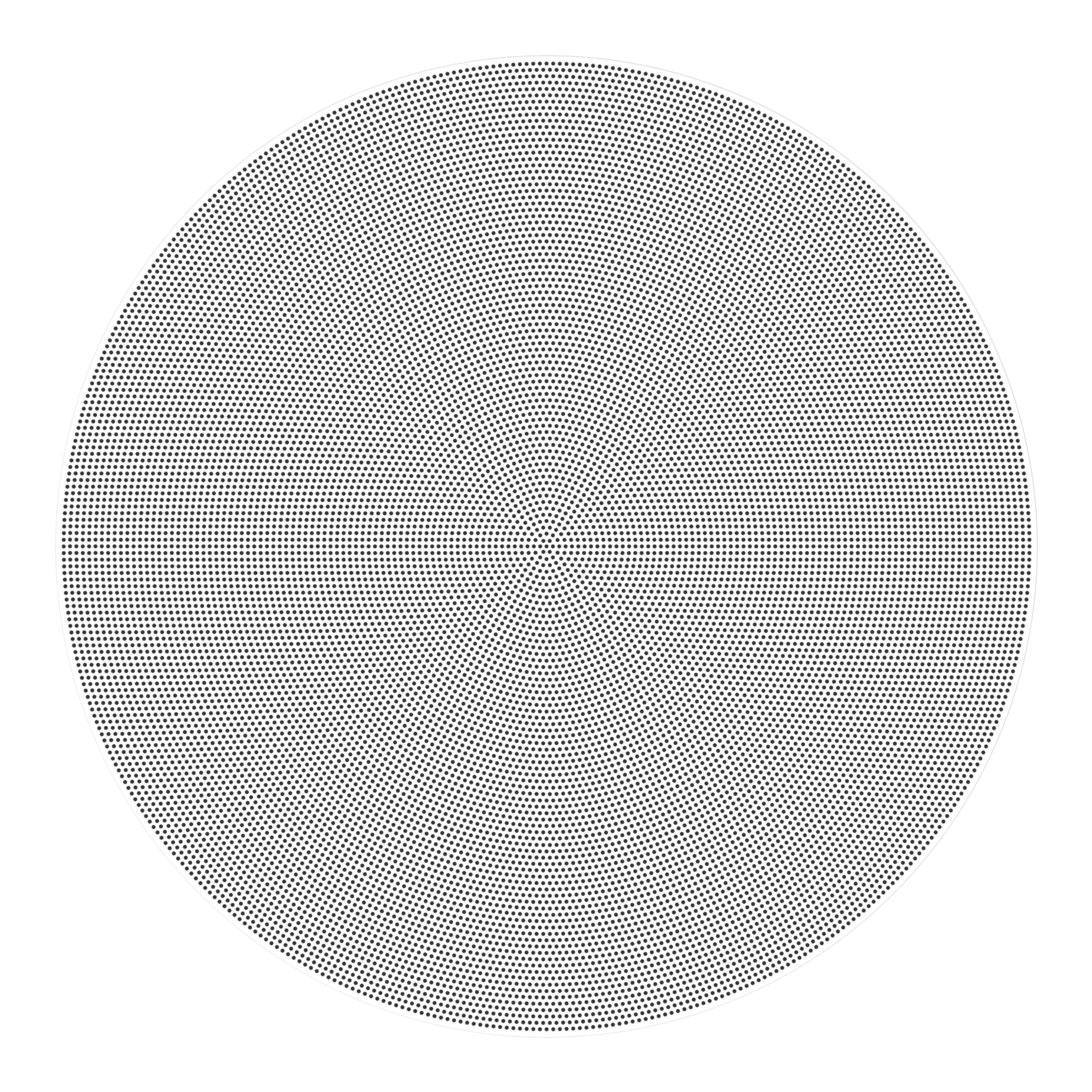 6-inch In-Ceiling round replacement grille