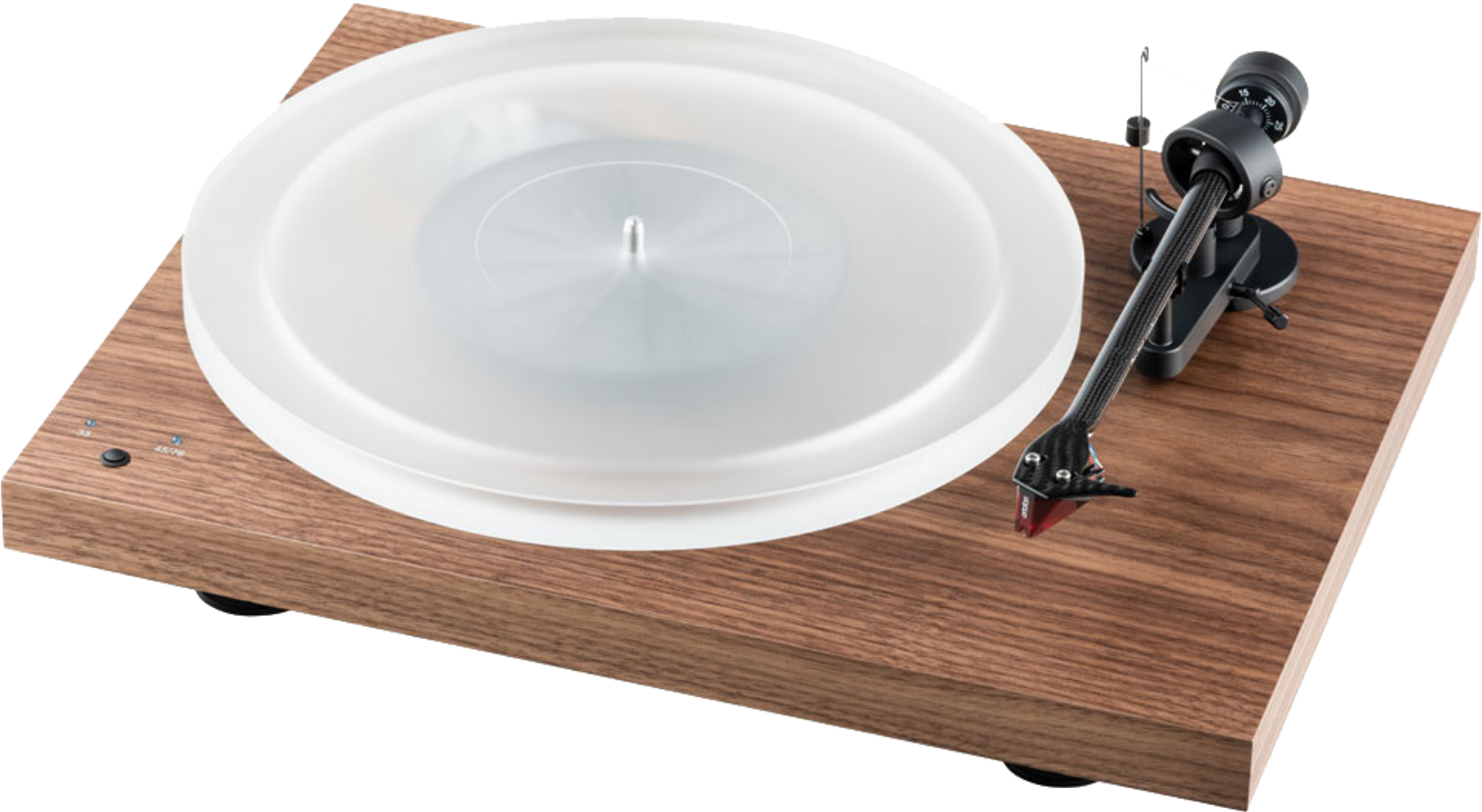 ProJect Debut Carbon Esprit Turntable (Walnut) Sonos