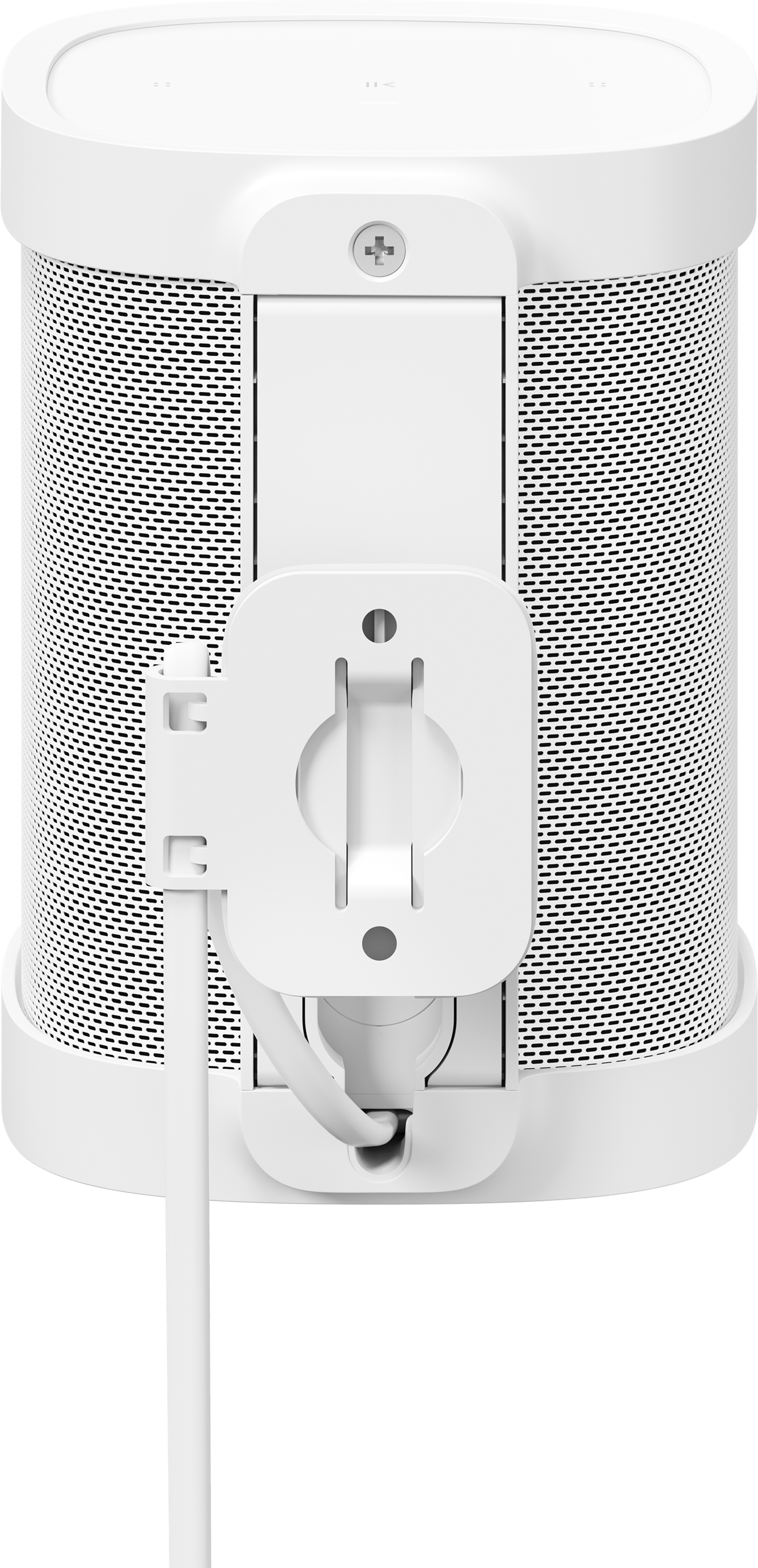 One mount with One back white