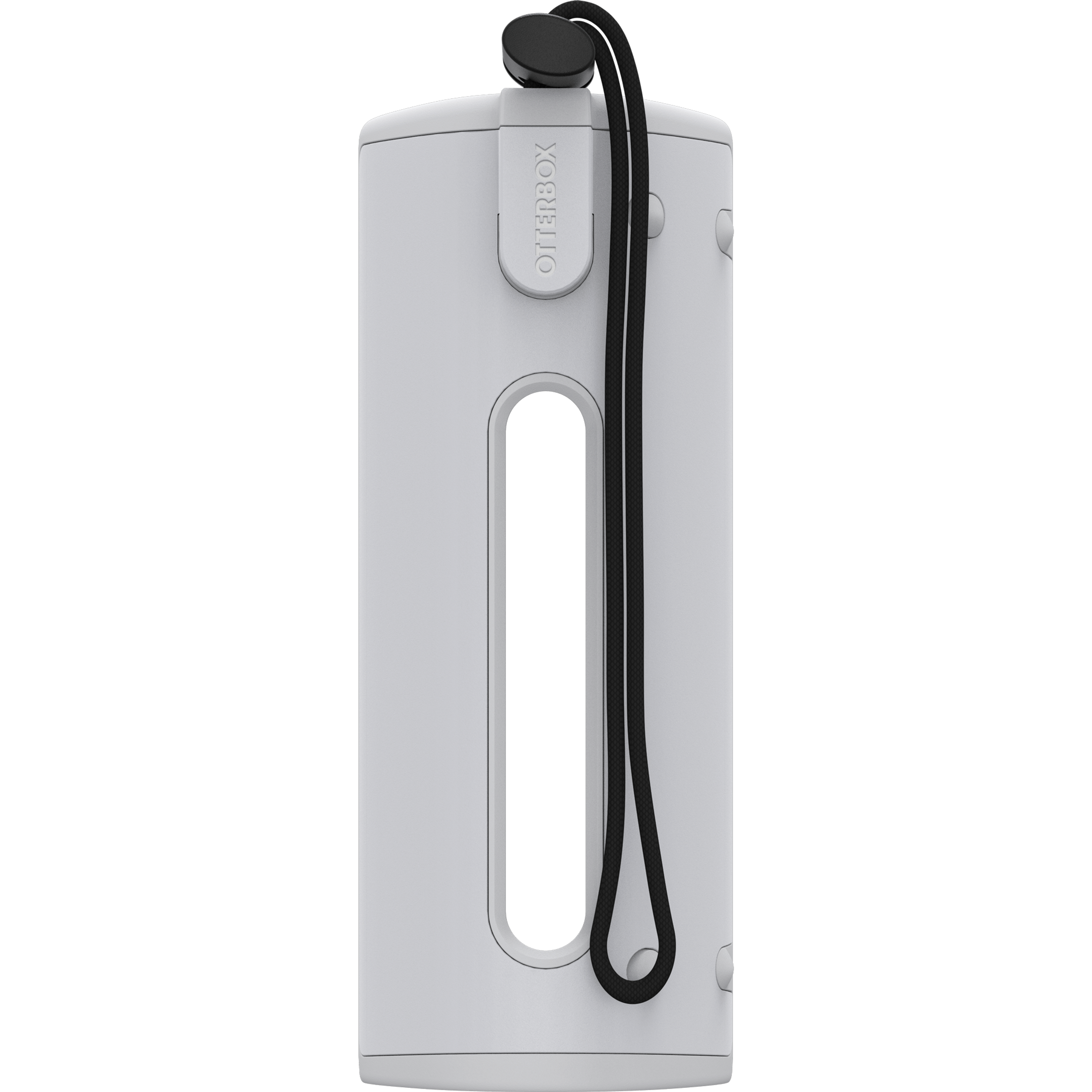 Image of the back of an empty white Otterbox Sonos Roam case