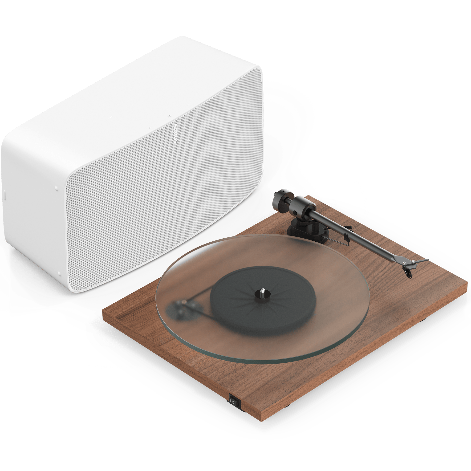 Pro-Ject T1 Evo Phono Turntable Set with Five - Sonos