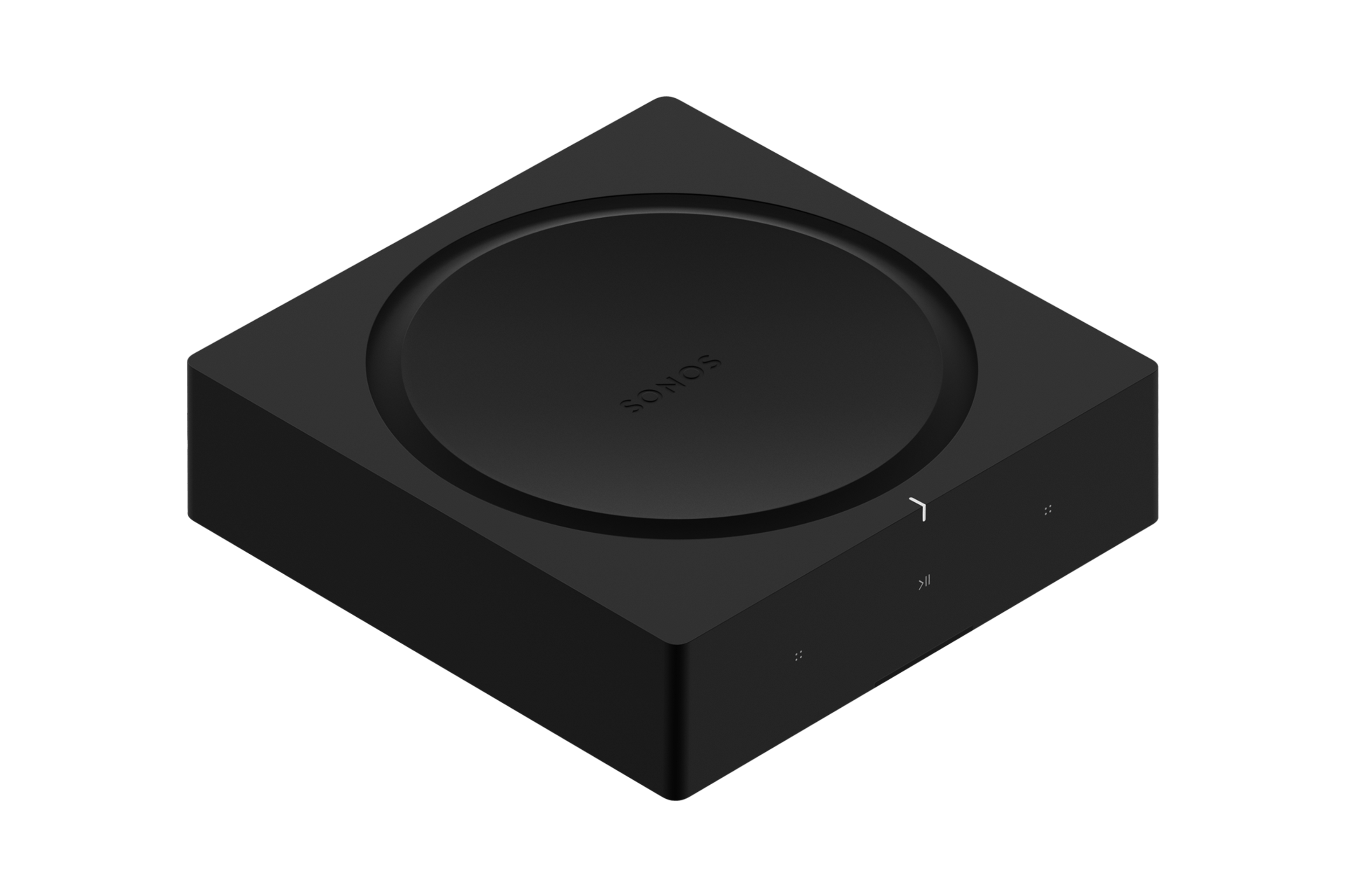 Overhead view of Sonos Amp