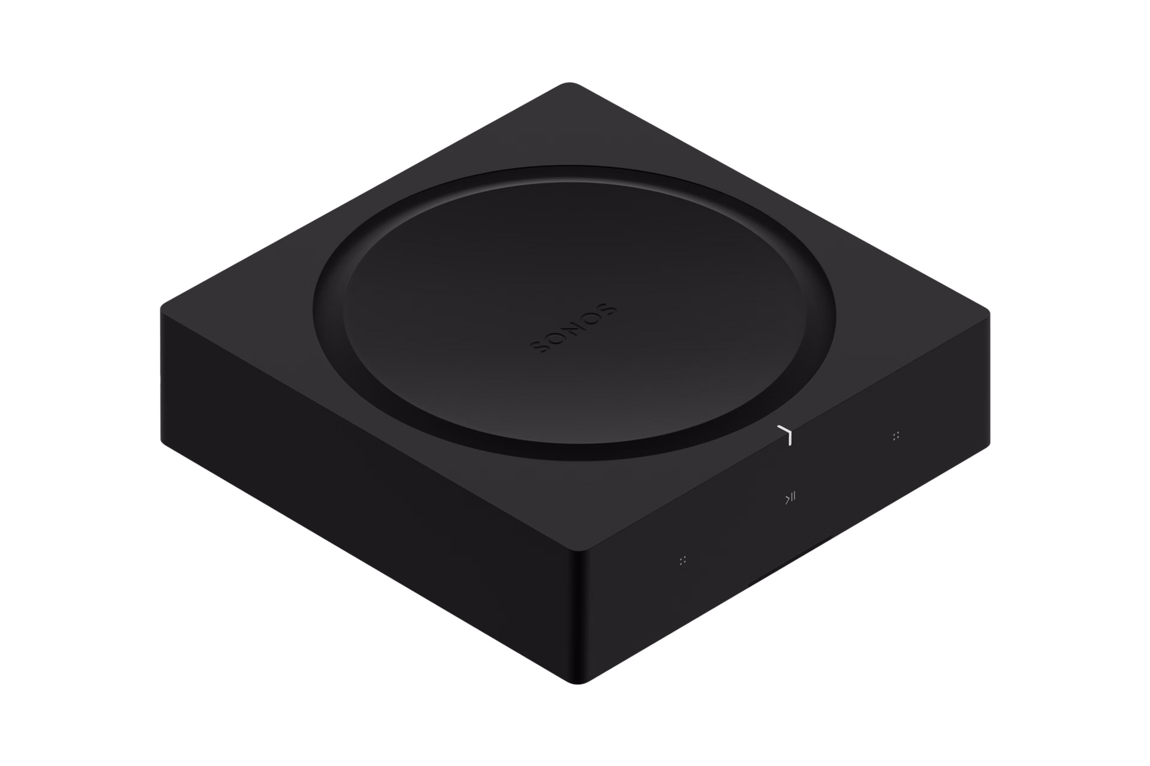 Overhead view of Sonos Amp