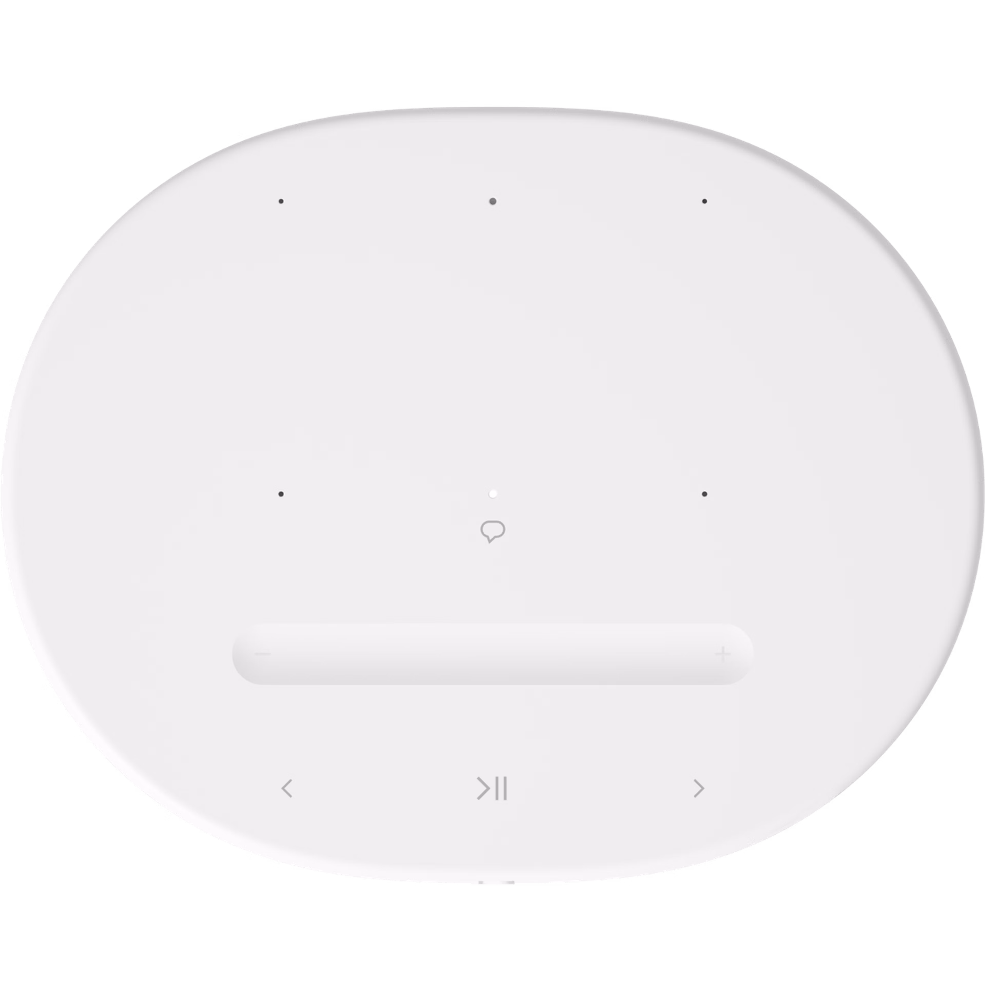 Top controls of a white Sonos Move 2