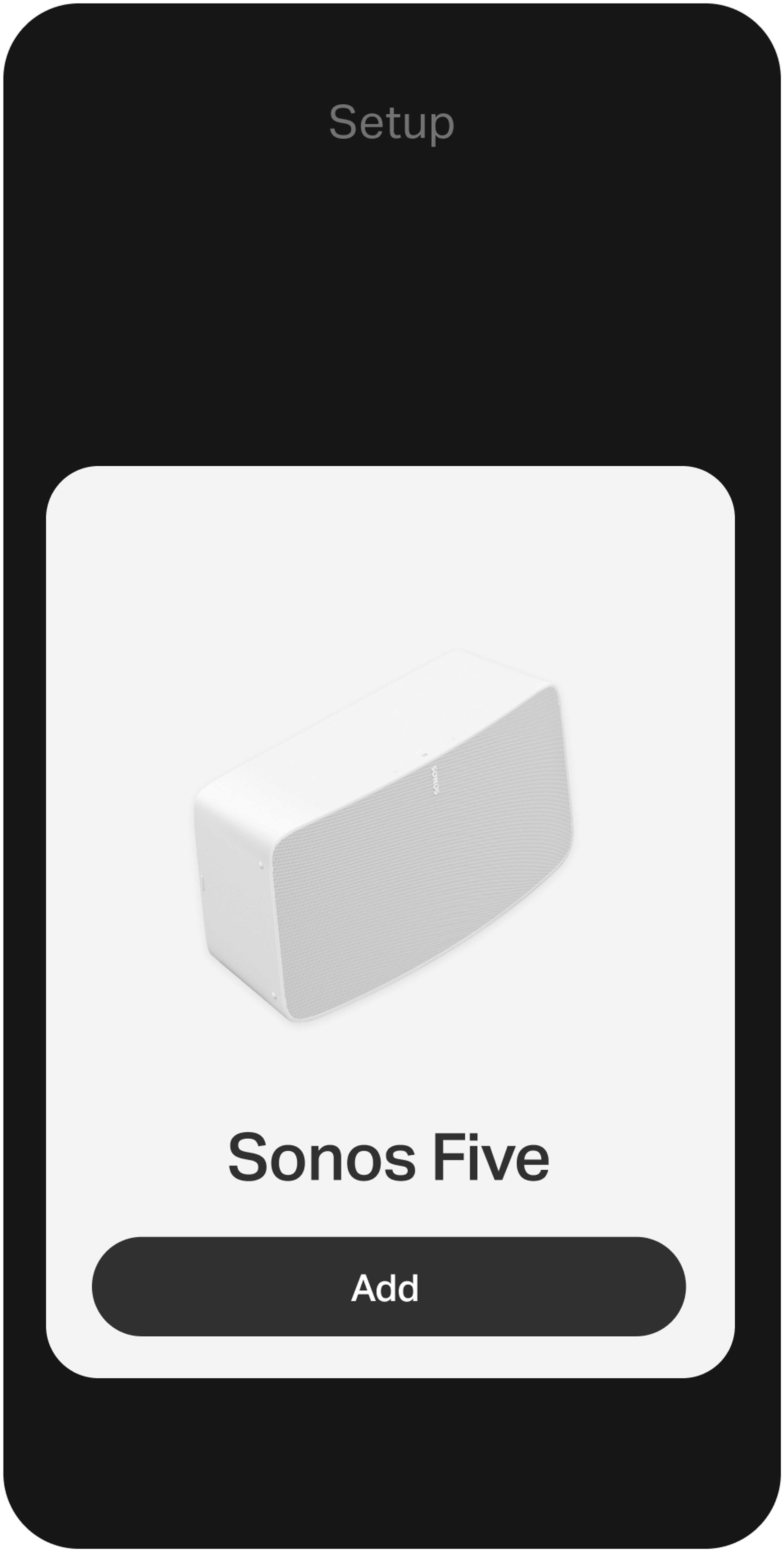 Five White phone app setup