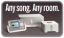 Any song. Any room, an early Sonos ad with three products