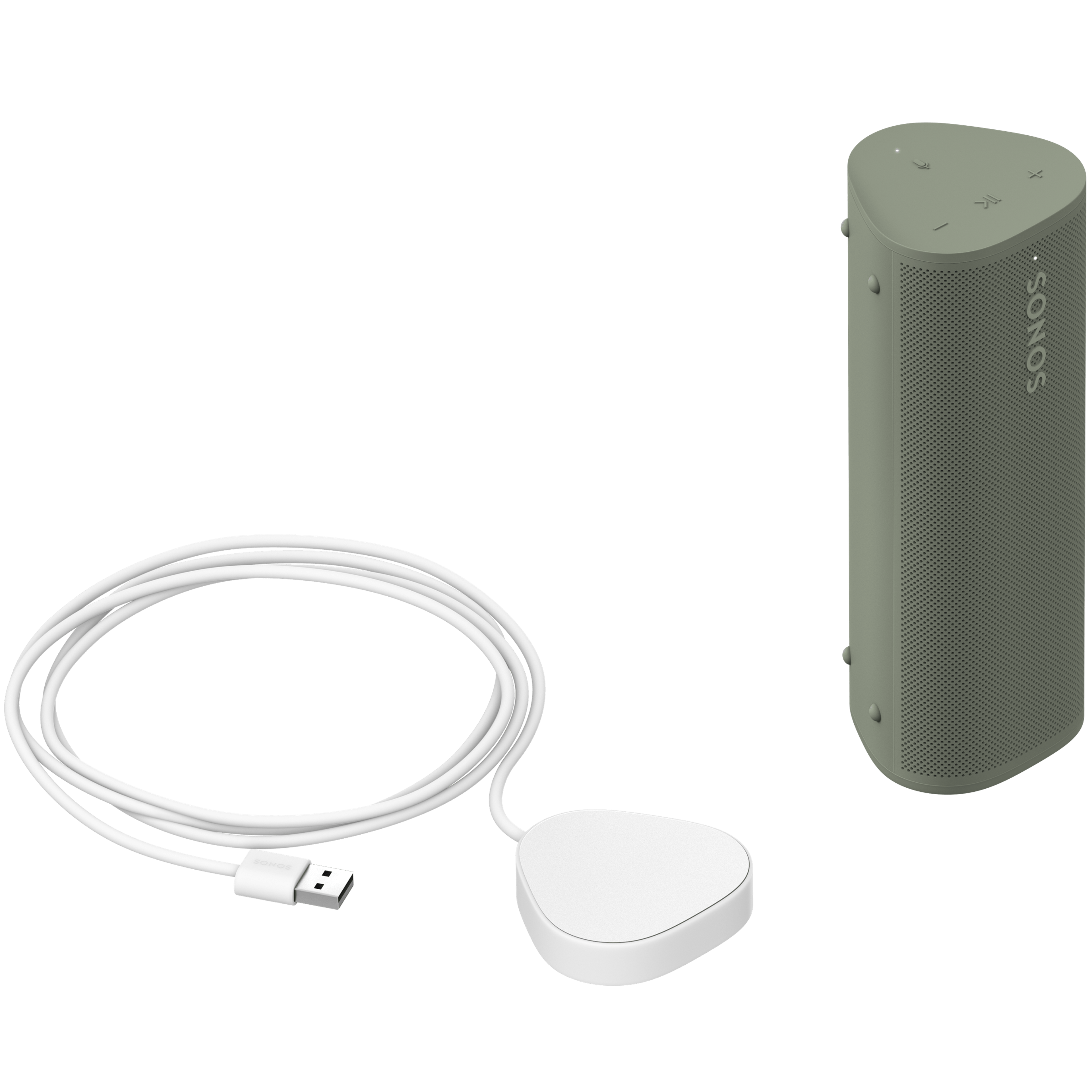 Roam 2 Charging Set: Bluetooth Speaker with Wireless Charger - Sonos Roam 2 Charging Set: Bluetooth Speaker with Wireless Charger - Sonos