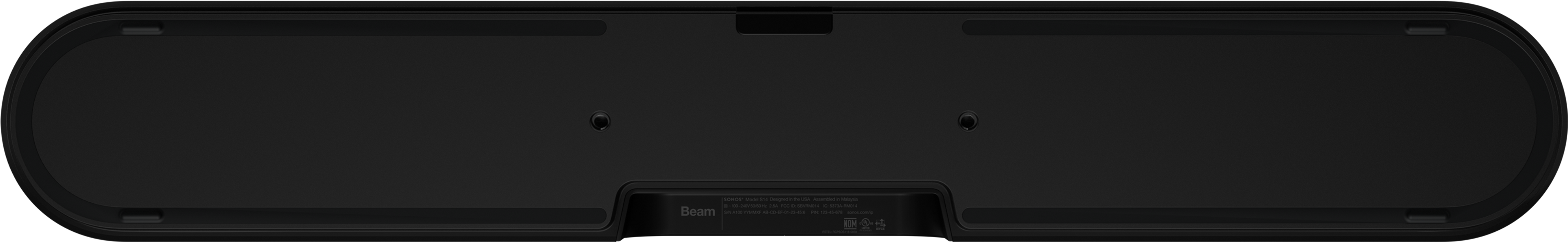 Svart Beam underifrån
