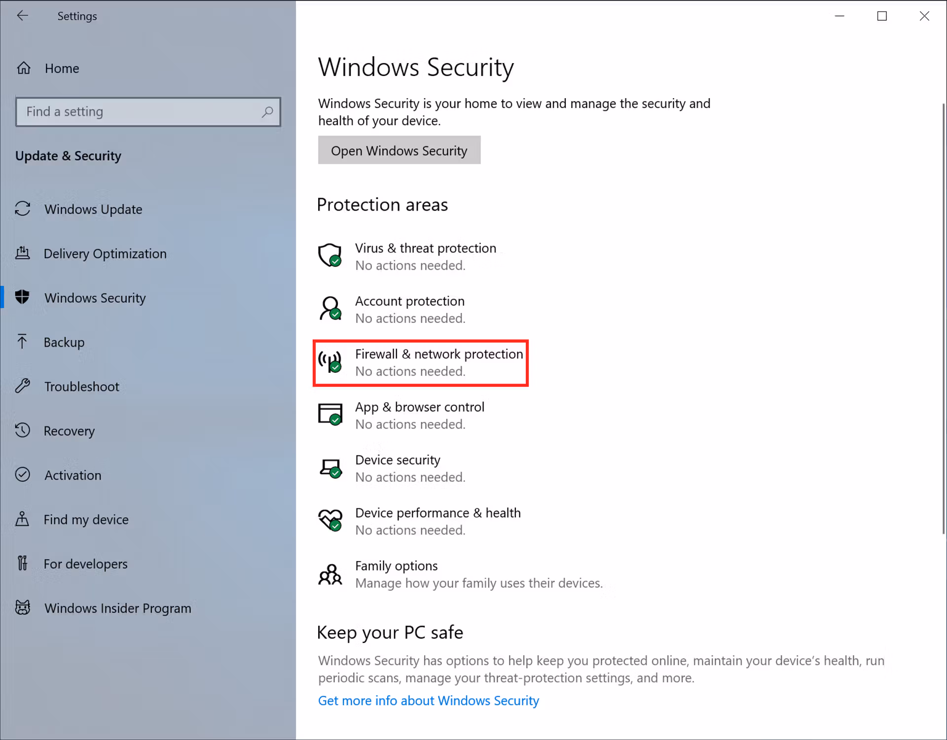 Configure Windows 10 Network and Security Settings | Sonos