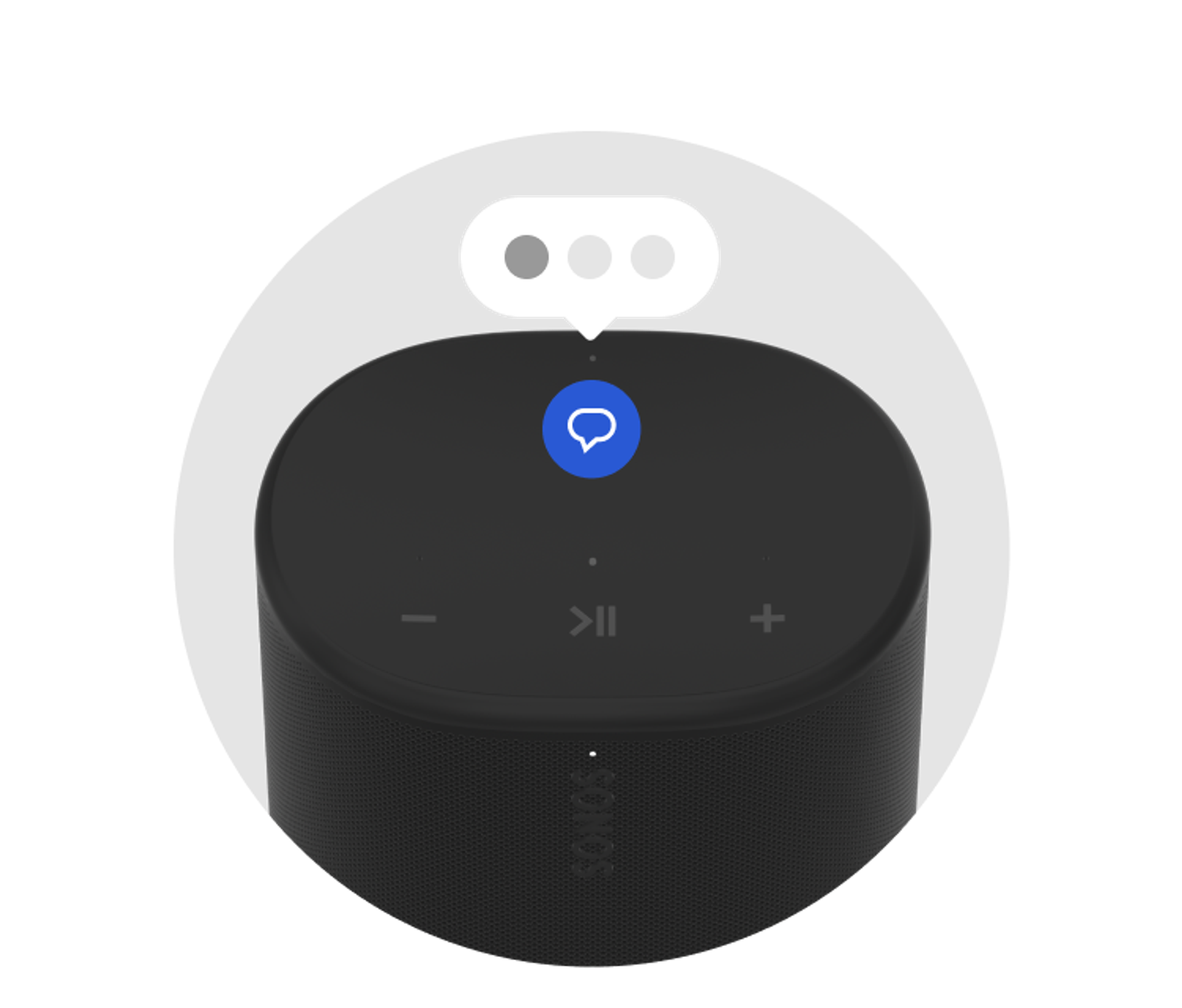 Sonos Play Voice Assistant button