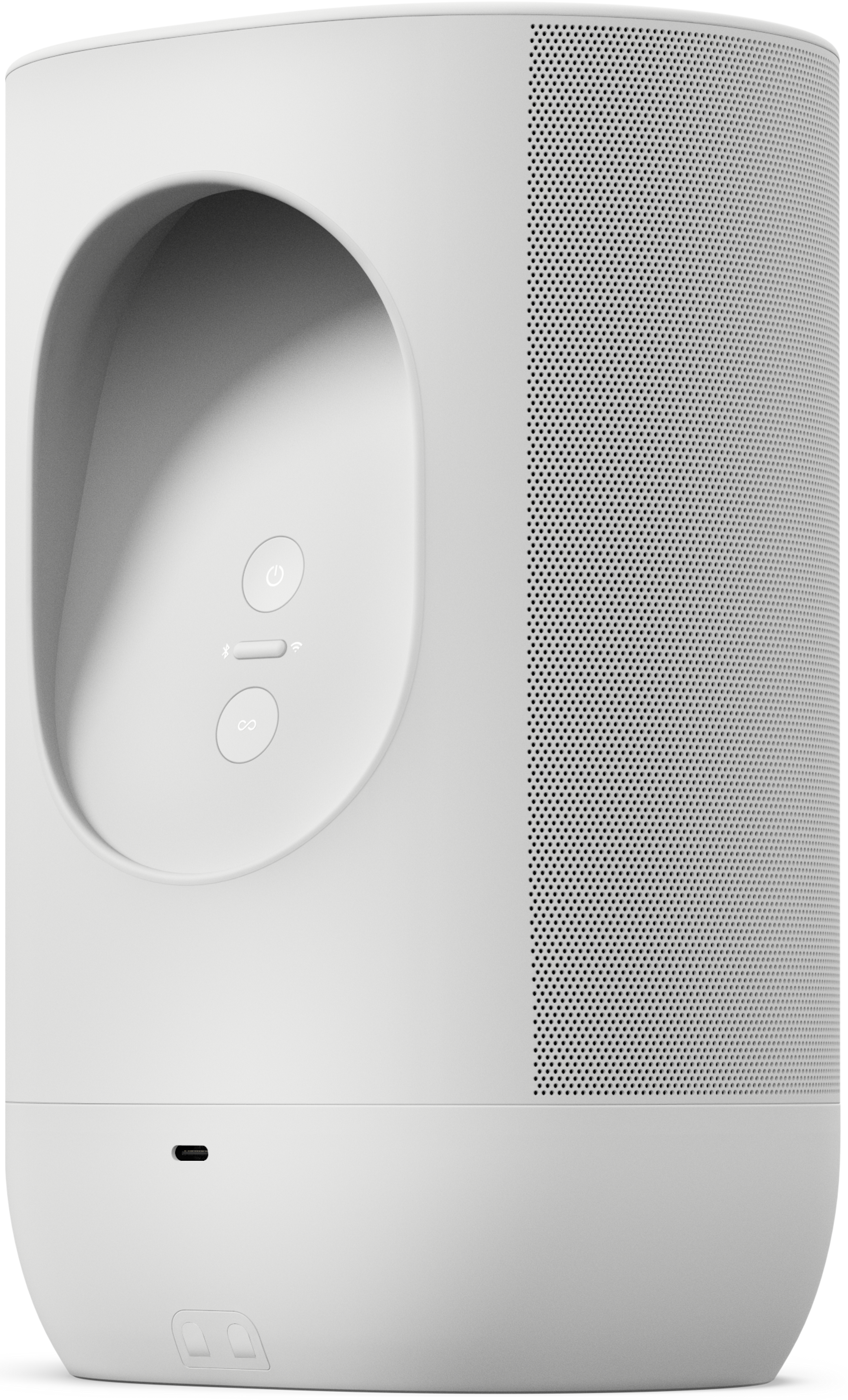 Move back angle Lunar White