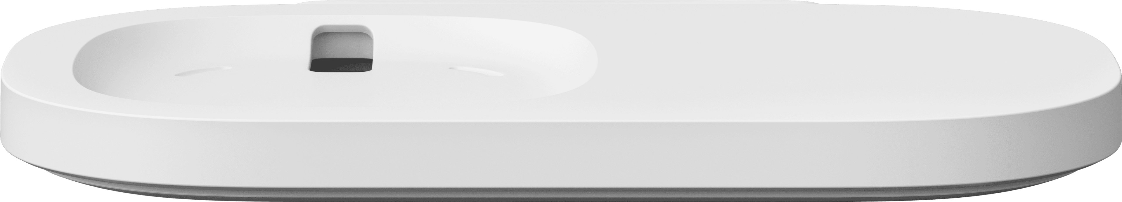 Shelf front angle white