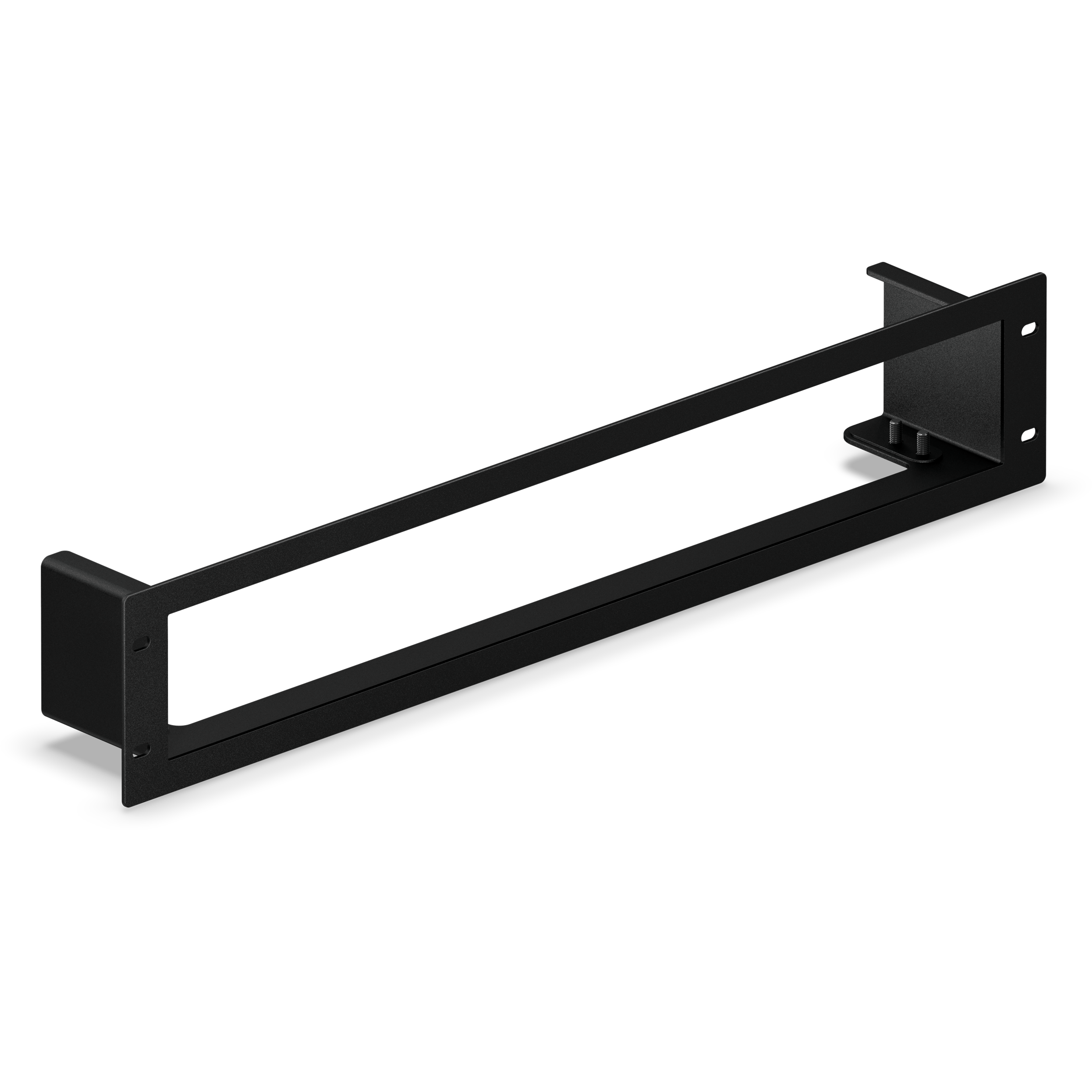 Vue en plongée du support ultra-résistant pour rack dédié au Sonos Amp Multi